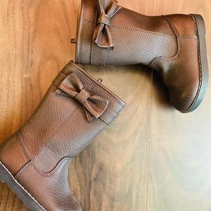 Baby Gap Toddler Girl’s Bow Boots👢Size: 6